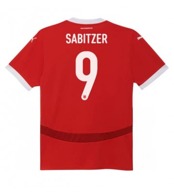 Østrig Marcel Sabitzer #9 Hjemmebanetrøje Dame EM 2024 Kort ærmer